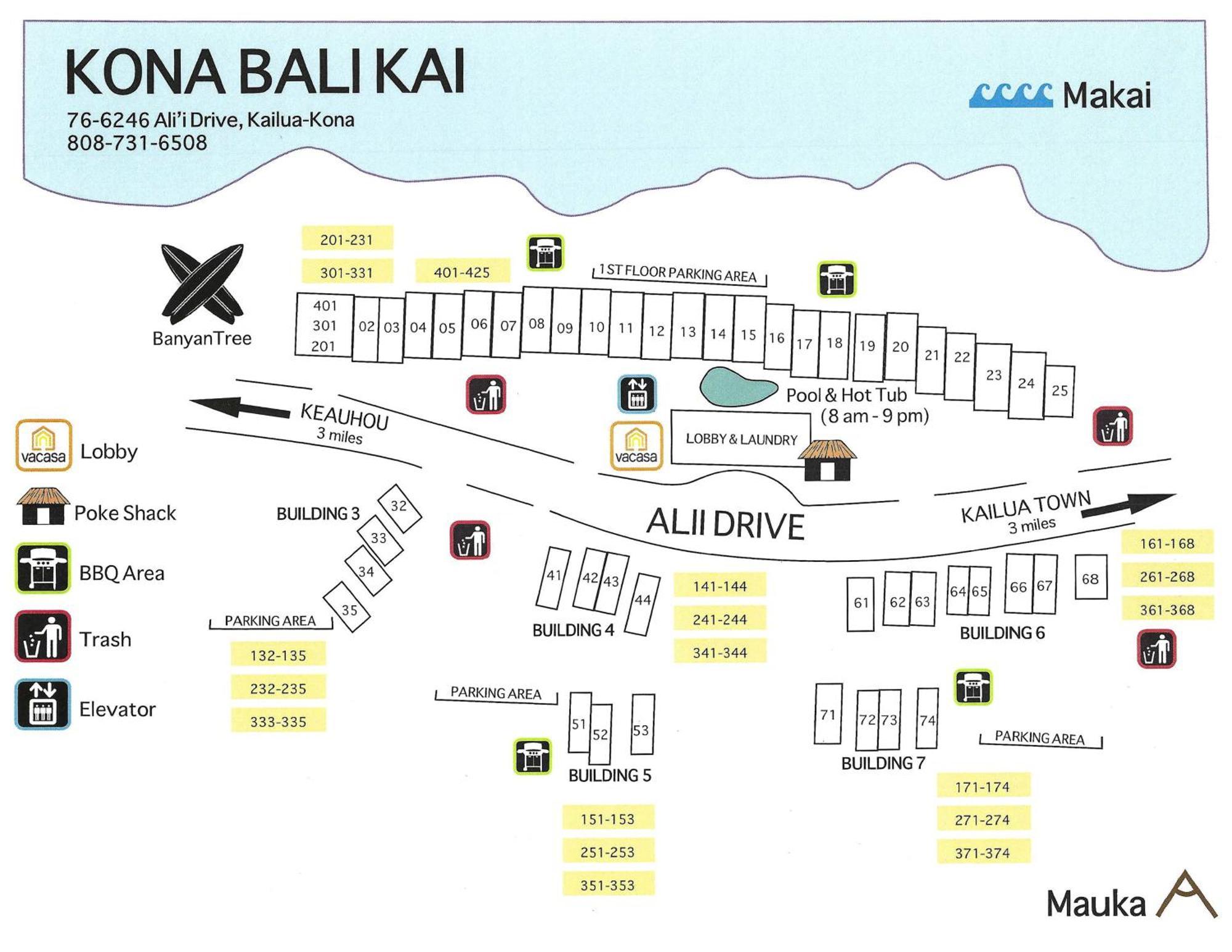 Kona Bali Kai #334 Hotel Kailua-Kona Bilik gambar